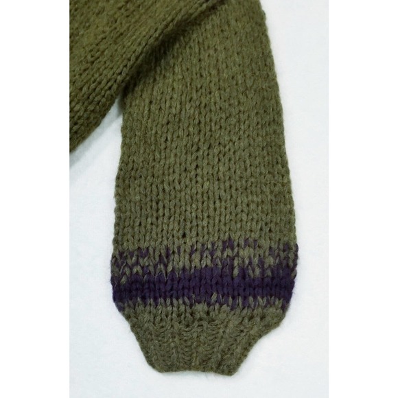1965 BY ANNA BARTHELME handmade alpaca blend Italian knit sweater $628 OS - Picture 9 of 12
